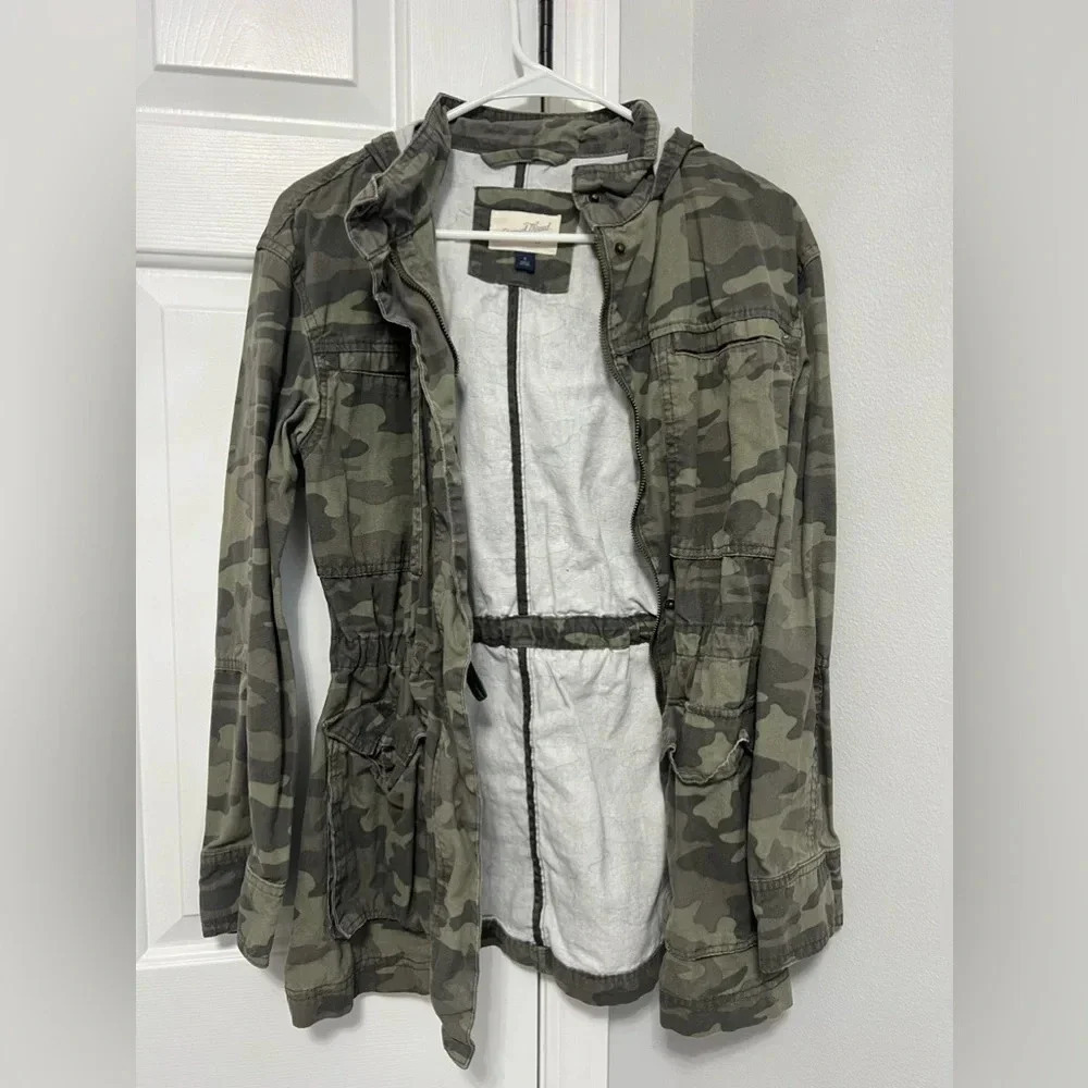 Army Print Jacket - image 1